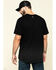 Image #2 - Hawx® Men's Pocket Crew Short Sleeve Work T-Shirt - Big, Black, hi-res