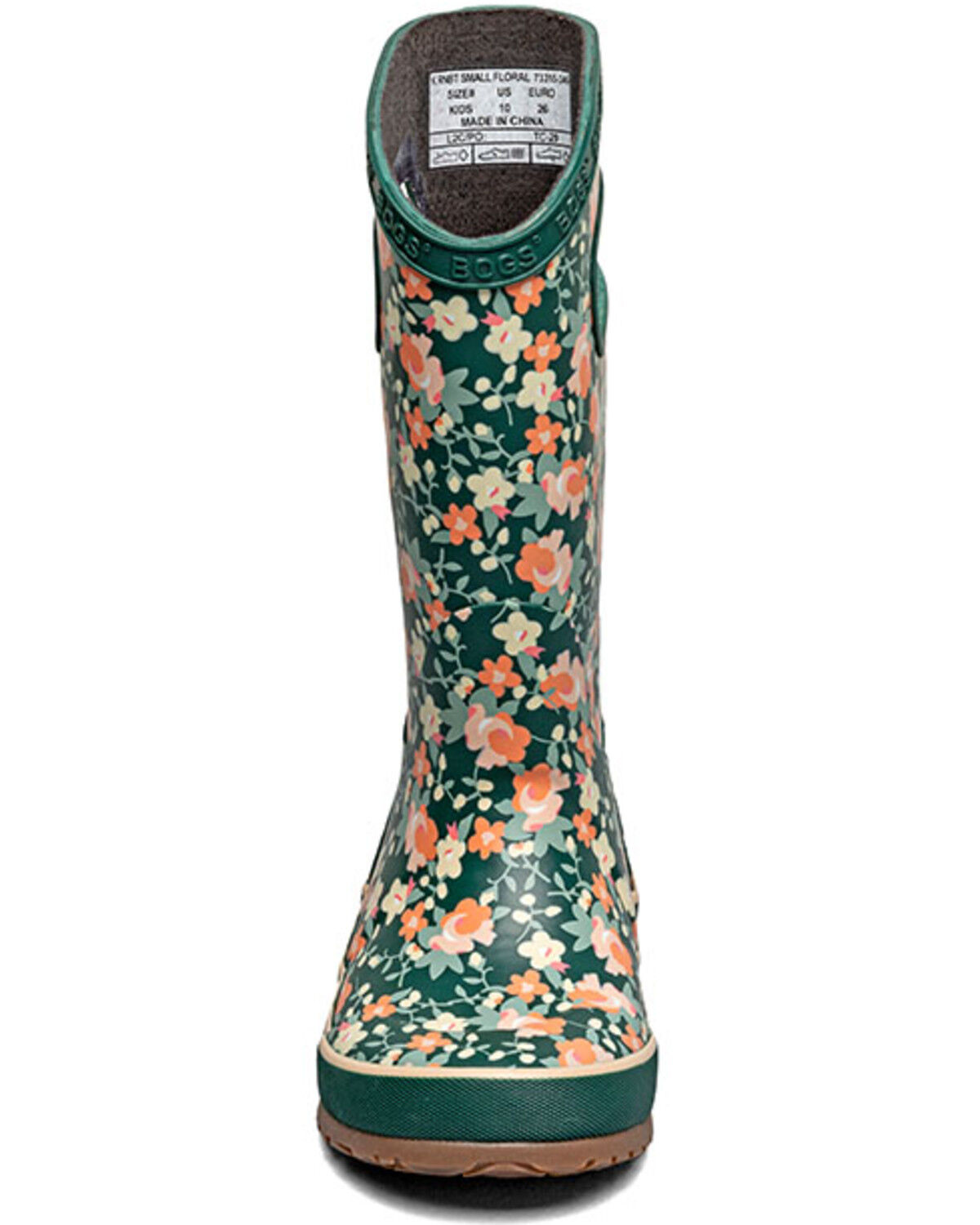 Image #4 - Bogs Girls' Floral Rainboots, , hi-res