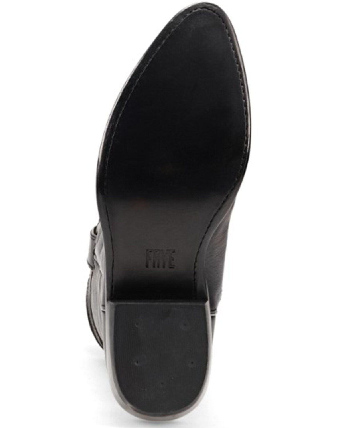 Image #7 - Frye Women's Billy Daisy Pull-On Western Boots - Round Toe, Black, hi-res