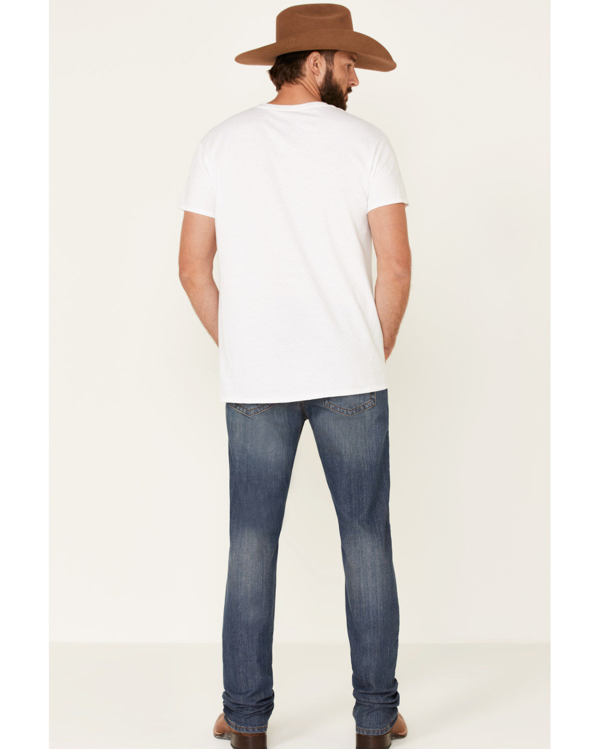 Image #3 - Cody James Core Men's Travois Medium Wash Mid Tier Stretch Slim Straight Jeans , , hi-res