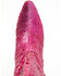 Image #6 - Matisse Women's Boot Barn Exclusive Nashville Embellished Tall Western Boots - Snip Toe, Pink, hi-res