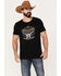 Moonshine Spirit Men's Beads Western T-Shirt, Black, hi-res