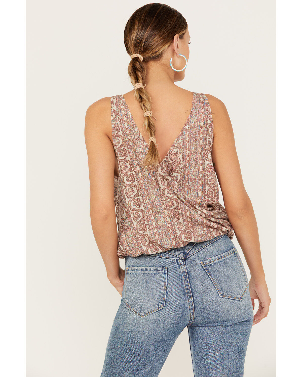 Image #4 - Free People Women's Your Twisted Tank, Ivory, hi-res