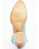 Image #7 - Idyllwind Women's Wheels Suede Fashion Western Booties - Round Toe, Blue, hi-res