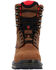 Image #4 - Rocky Men's Rams Horn Waterproof 8" Lace-Up Work Boots - Composite Toe , Brown, hi-res