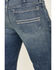 Image #4 - Cinch Men's Silver Label Performance Stretch Slim Straight Jeans, Indigo, hi-res