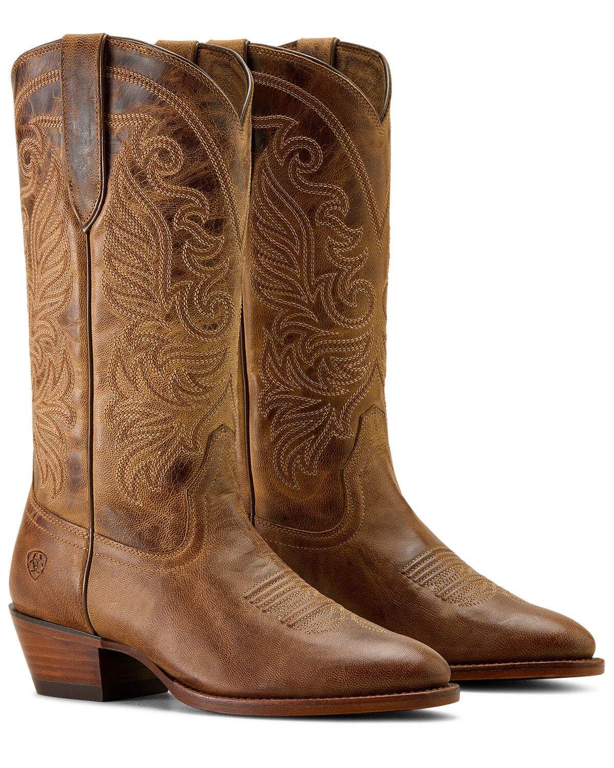 Image #4 - Ariat Women's Louella Western Boots - Round Toe, Brown, hi-res