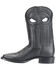 Image #2 - Phantom Rider Men's 11" Arcana Western Boots - Square Toe, Black, hi-res