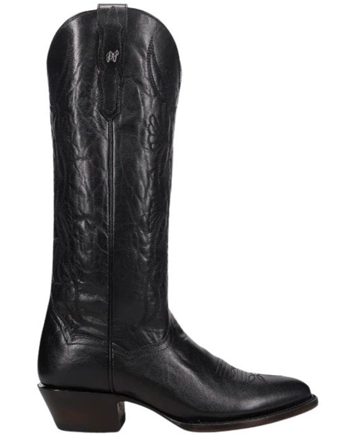 Image #2 - Dan Post Women's Sunrise Canyon Tall Western Boots - Round Toe, Black, hi-res
