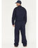 Image #4 - Hawx Men's FR Solid Coveralls - Short, Navy, hi-res