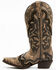 Image #3 - Laredo Women's Skyla Floral Studded Western Performance Boots - Snip Toe, Dark Brown, hi-res
