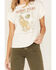 Cleo + Wolf Women's Born Free Graphic Tee, Ivory, hi-res