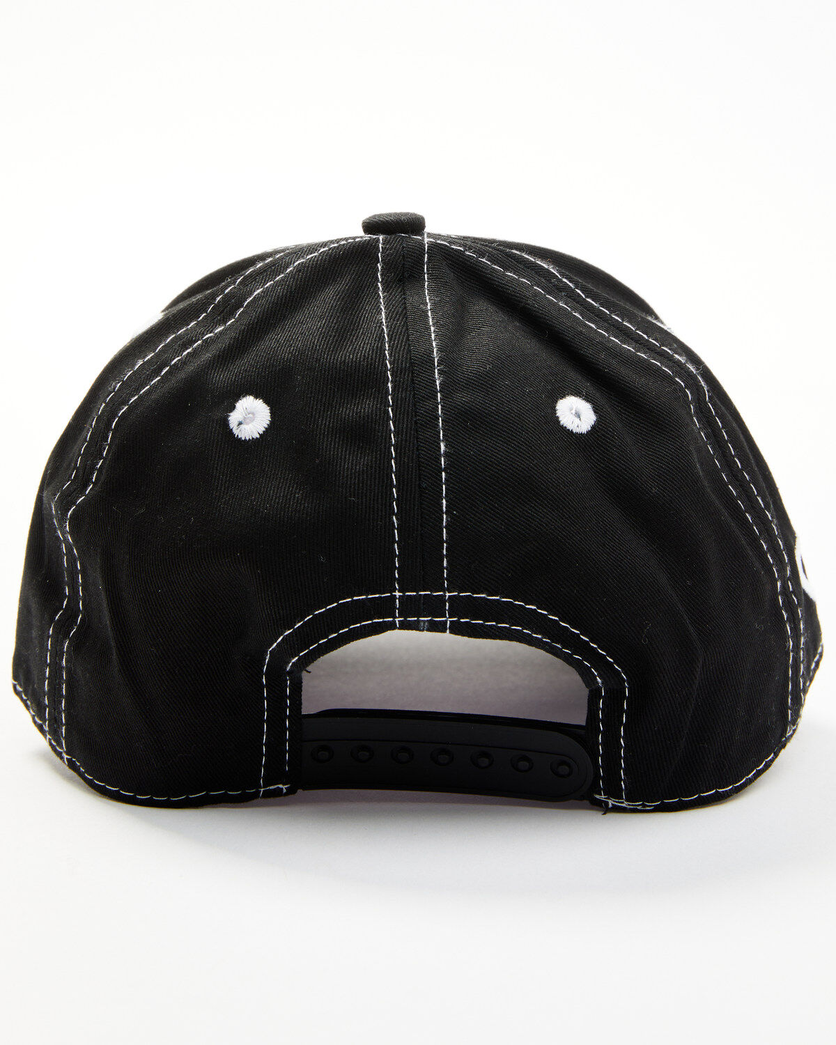 Image #3 - Cowgirl Hardware Women's Sequin Cross Ball Cap, Black, hi-res