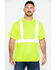 Image #1 - Hawx Men's Reflective Short Sleeve Work T-Shirt , Yellow, hi-res