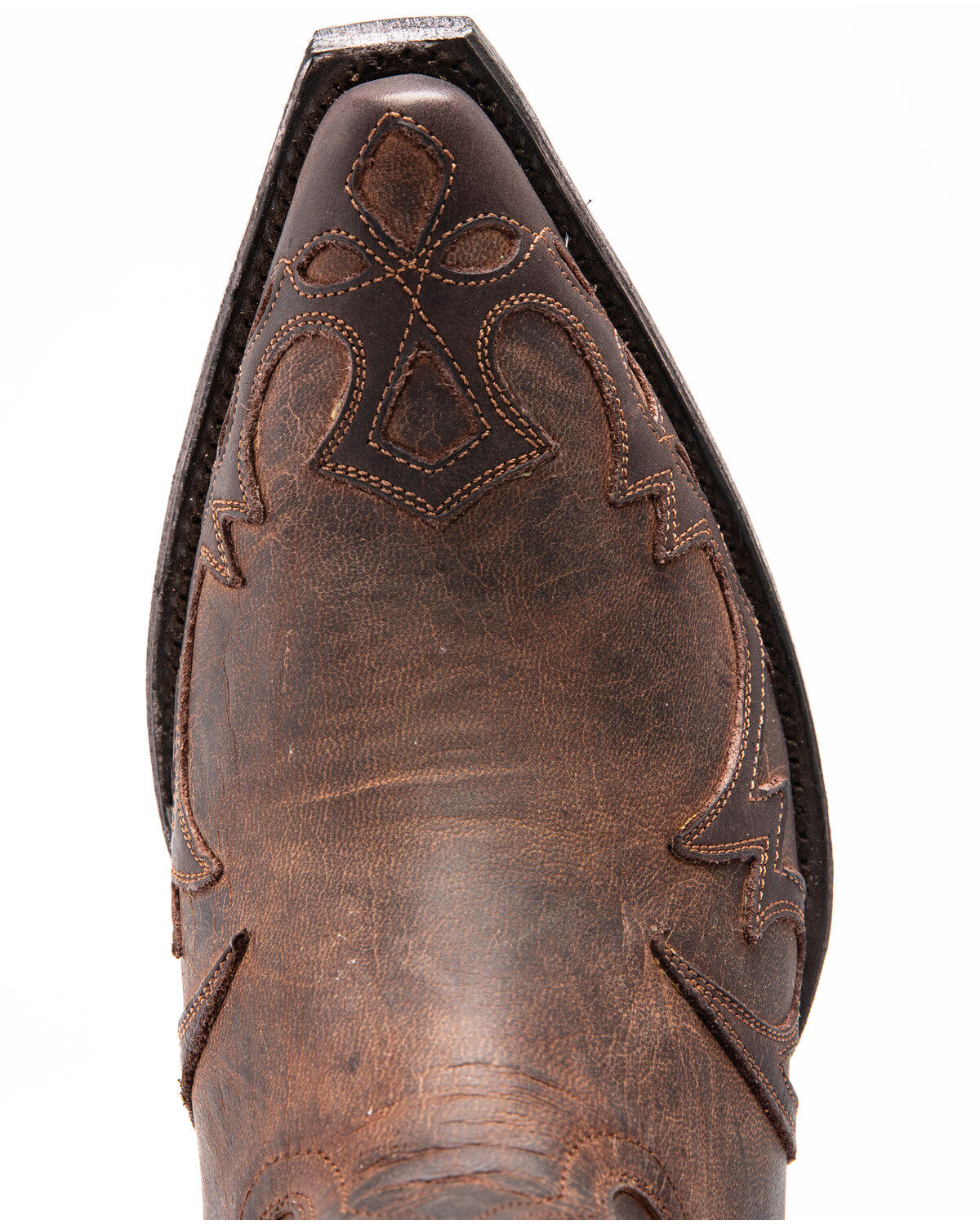 Image #6 - Moonshine Spirit Men's Mad Dog Bone Overlay Western Boots - Snip Toe, , hi-res
