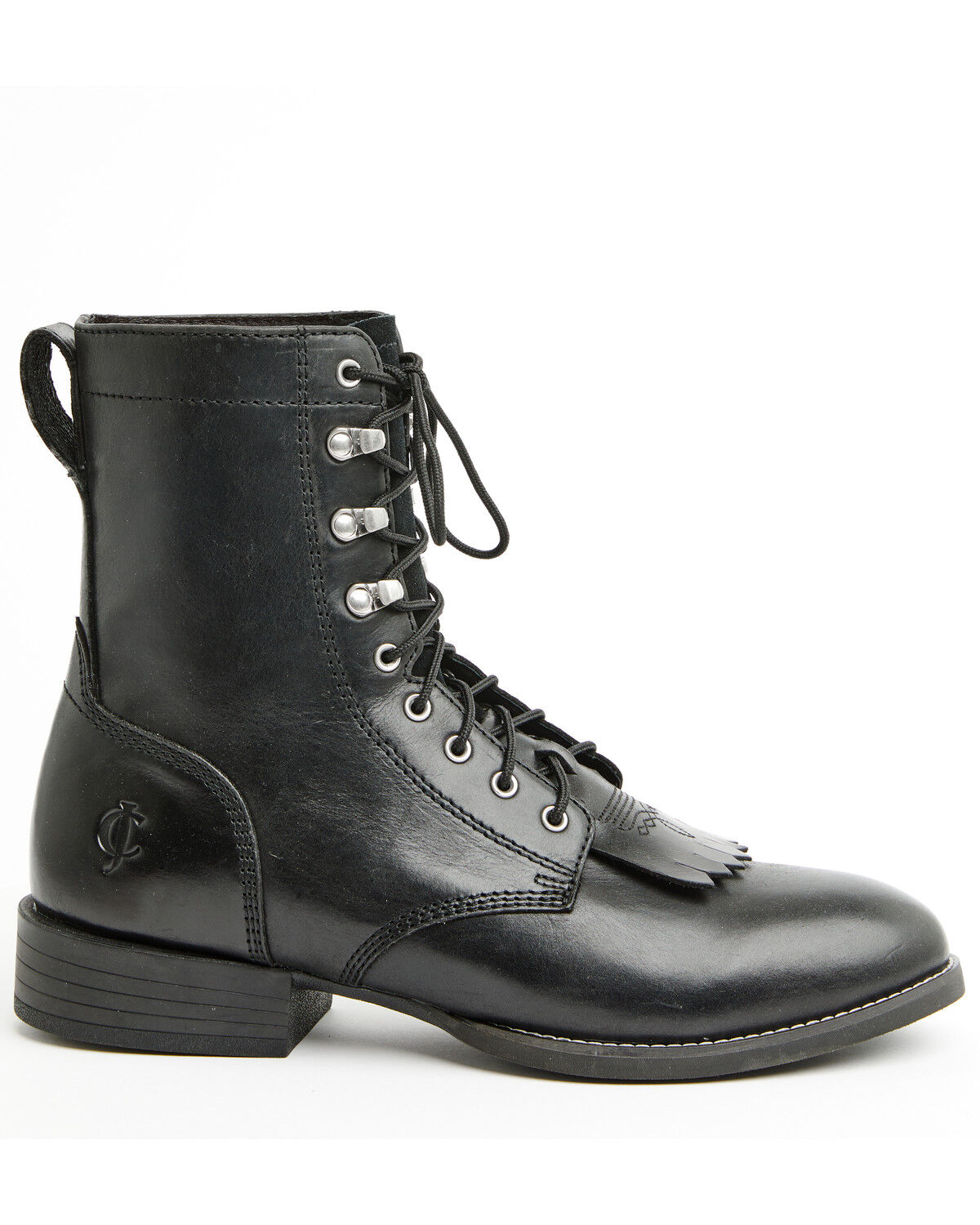 Image #2 - Cody James Men's Highland Lace-Up Boots - Round Toe, Black, hi-res