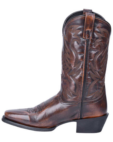 Laredo Men's Lawton Western Boots - Square Toe, Tan, hi-res