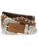 Image #1 - Tony Lama Kaitlyn Crystal Leather Western Belt, , hi-res