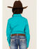Image #4 - Shyanne Girls' Rhinestone Long Sleeve Western Button Down Shirt, , hi-res