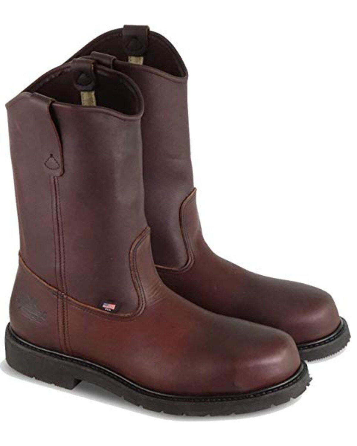 Image #1 - Thorogood Men's 11" USA Oil Rigger Wellington Work Boots - Steel Toe, , hi-res