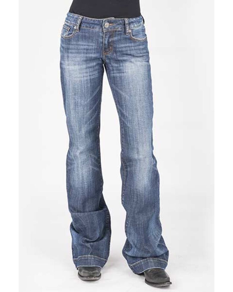 Stetson Women's Blue 214 Trouser Fit Jeans | Boot Barn