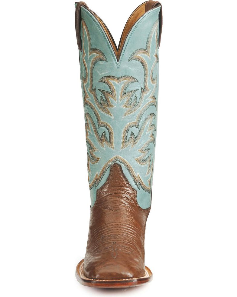 Justin Boots Women's AQHA REMUDA Smooth Ostrich 13" Western Boots