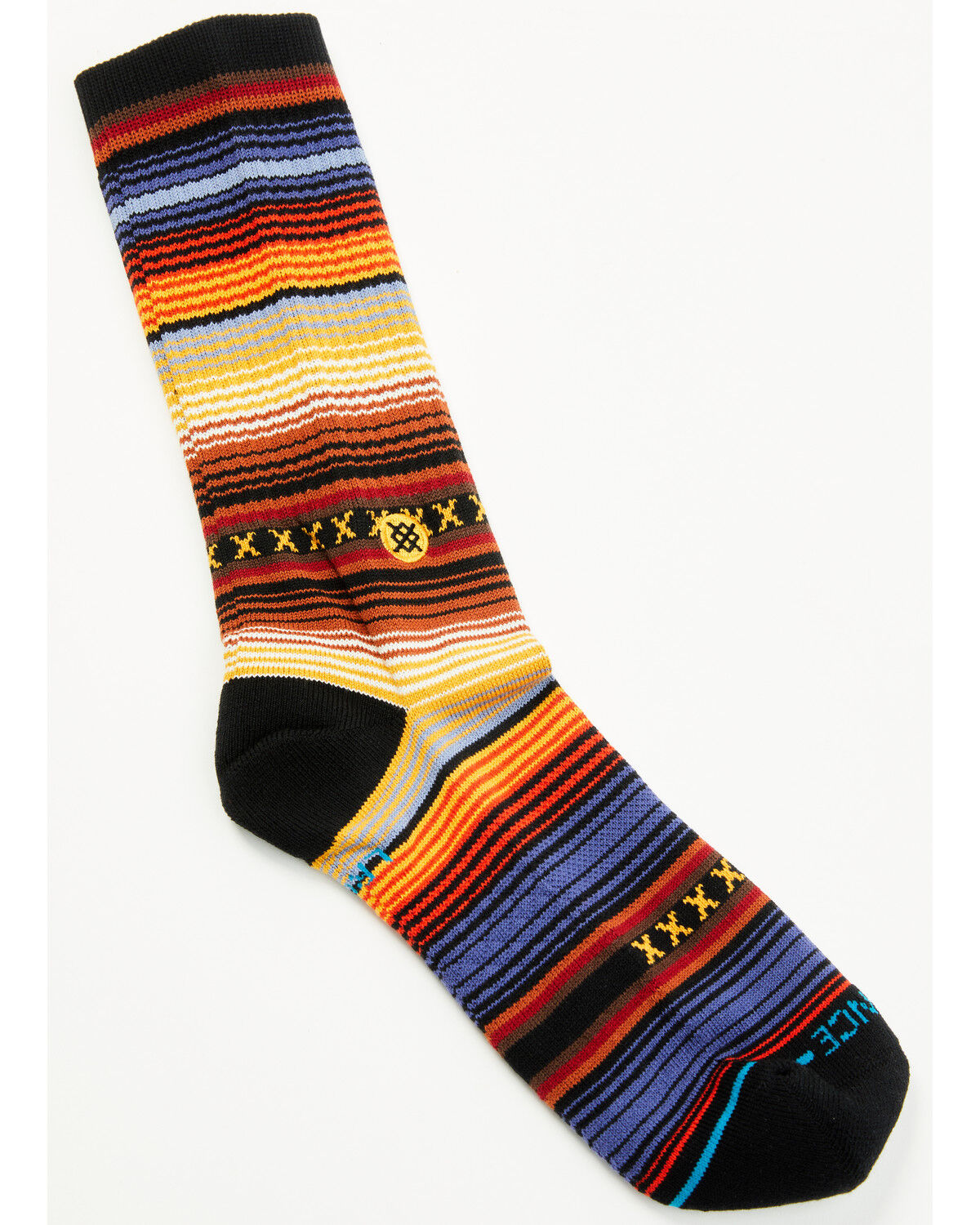 Image #4 - Stance Men's Curren St Crew Socks, Indigo, hi-res
