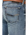 Image #4 - Ariat Men's M7 Slim Fit Wessley Straight Stretch Denim Jeans, Blue, hi-res