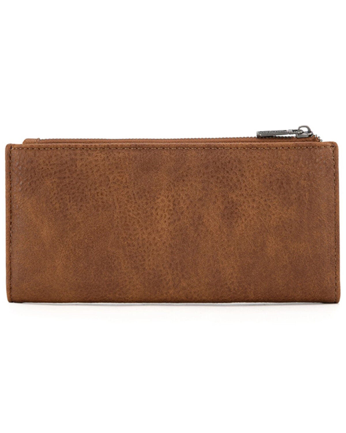 Image #4 - Wrangler Women's Jessie Tooled Bi-Fold Wallet, Brown, hi-res