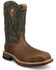 Image #1 - Twisted X Men's 12" Western Work Boots - Nano Composite Toe, Brown, hi-res