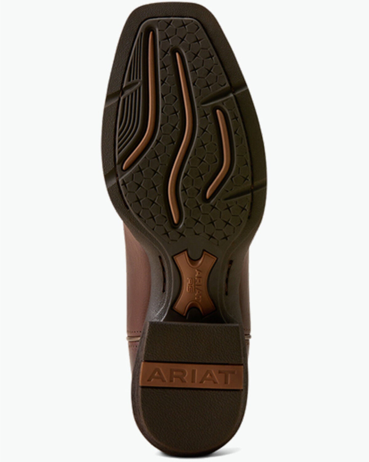 Image #5 - Ariat Women's Round Up Performance Western Boots - Square Toe, Brown, hi-res