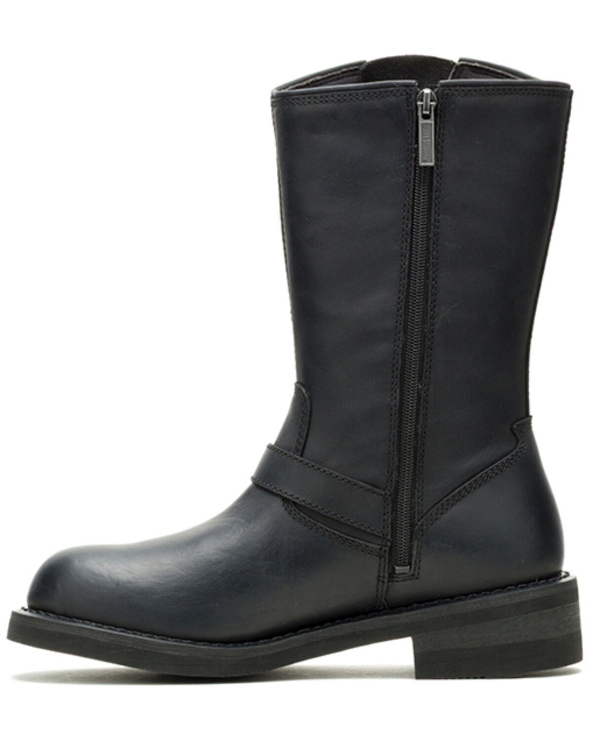 Image #3 - Harley Davidson Men's Classic Cruise Tall Motorcycle Boots - Round Toe, Black, hi-res