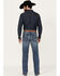 Image #3 - Cody James Men's Outpost Dark Wash Slim Straight Stretch Denim Jeans, Dark Medium Wash, hi-res