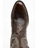 Image #6 - Cody James Black 1978® Men's Chapman Exotic Full-Quill Ostrich Western Boots - Round Toe, Brown, hi-res