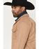 Image #2 - Pendleton Men's Original Board Solid Long Sleeve Button-Down Shirt Jacket, Tan, hi-res