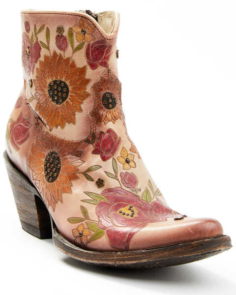 Old Gringo Women's Emma Fashion Booties - Medium Toe, Honey, hi-res