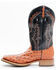 Double H Men's Cason Western Boots - Square Toe, Brown, hi-res