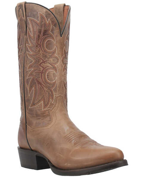 Dan Post Men's Cottonwood Western Boots - Medium Toe, Taupe, hi-res