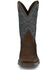 Image #4 - Justin Men's Slate Waterproof Western Work Boots - Square Toe, , hi-res