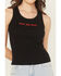 Image #3 - Youth in Revolt Women's Bless Your Heart Tank, Black, hi-res