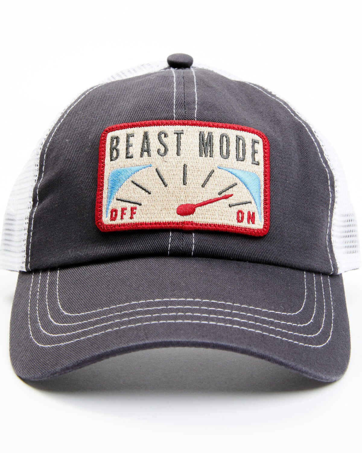 Idyllwind Women's Beast Mode Mesh-Back Ball Cap, Grey, hi-res