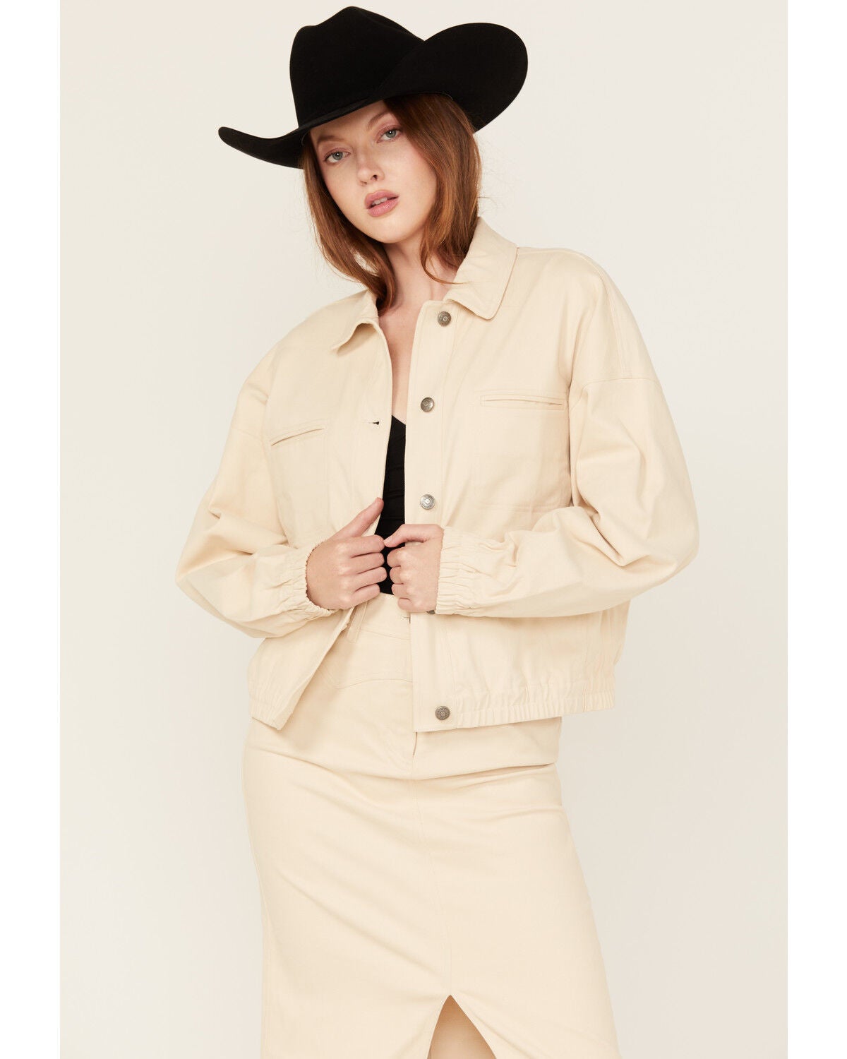 Ariat Women's Robyn Jacket, Cream, hi-res