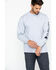 Carhartt Men's Loose Fit Heavyweight Long Sleeve Logo Graphic Work T-Shirt - Big & Tall, Hthr Grey, hi-res