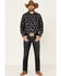 Image #2 - Rock & Roll Denim Men's Southwestern Print Long Sleeve Western Shirt, , hi-res