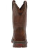 Image #5 - Durango Little Boys' Rebel Western Boots - Broad Square Toe, Brown, hi-res