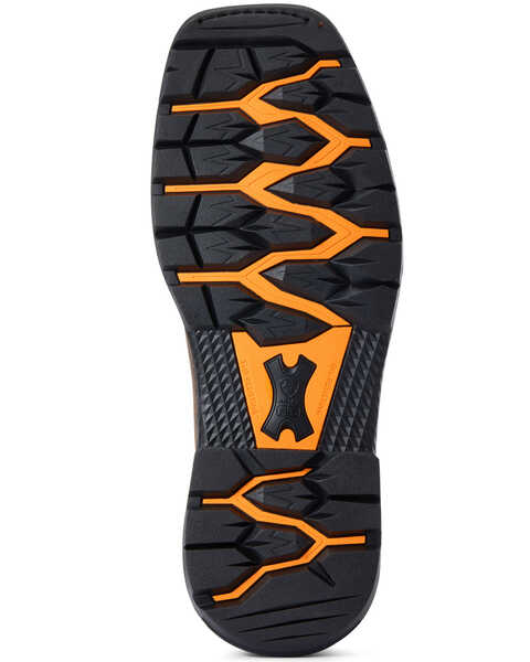 Ariat Men's Iron Big Rig Western Work Boots - Composite Toe, Brown, hi-res