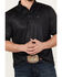 Cinch Men's ARENAFLEX Short Sleeve Polo, Black, hi-res