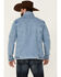 Image #5 - Cody James Men's Coasting Light Wash Button-Front Unlined Denim Jacket, Indigo, hi-res