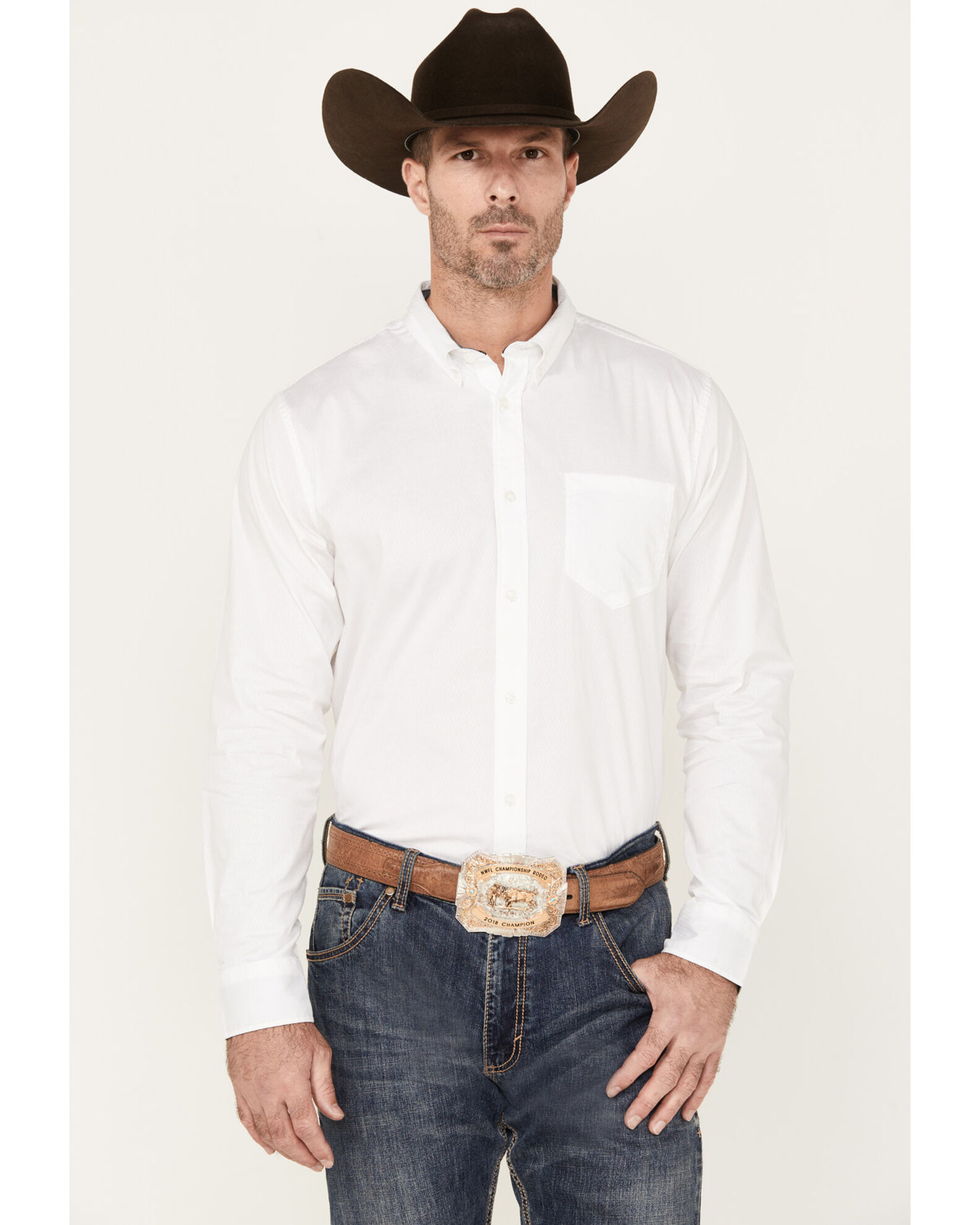Cody James Men s Rare Bird Solid Long Sleeve Button Down Stretch
