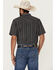 Image #4 - Gibson Men's Disco Ball Geo Print Short Sleeve Snap Western Shirt, Navy, hi-res